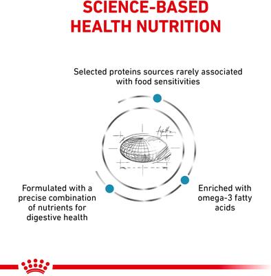 Show full view: Royal Canin Veterinary Diet Adult Selected Protein Potato & White Fish Large Breed Formula Dry Dog Food, 26.4-lb bag slide 5 of 11