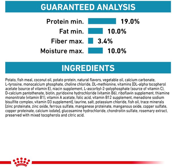 Show full view: Royal Canin Veterinary Diet Adult Selected Protein Potato & White Fish Large Breed Formula Dry Dog Food, 26.4-lb bag slide 8 of 11