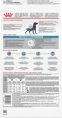 Show full view: Royal Canin Veterinary Diet Selected Protein Potato & Whitefish Moderate Calorie Formula Adult Dry Dog Food, 24.2-lb bag slide 3 of 11