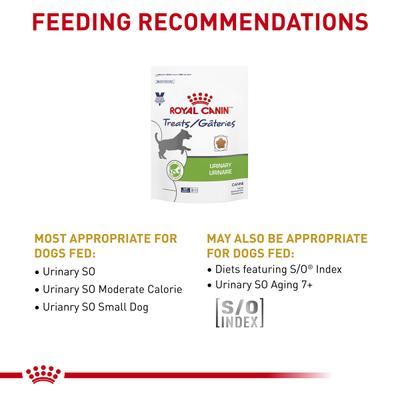 Show full view: Royal Canin Veterinary Diet Urinary Adult Dog Treats, 17.6-oz bag slide 7 of 11