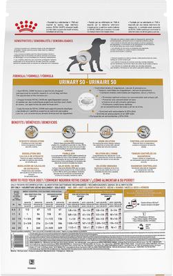 Show full view: Royal Canin Veterinary Diet Adult Urinary SO Dry Dog Food 6.6-lb bag slide 3 of 11