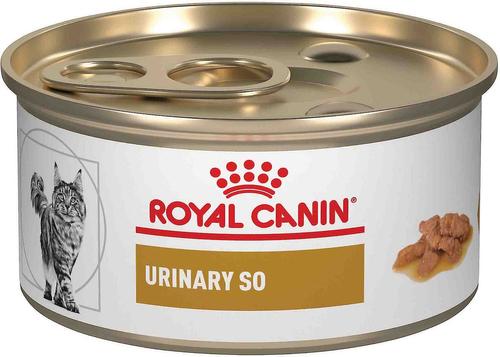 Show full view: Royal Canin Veterinary Diet Urinary SO Dry Food + Morsels in Gravy Canned Cat Food slide 4 of 6