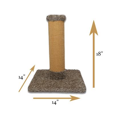 Show full view: Royal Cat Boutique 18-in Sisal Cat Scratching Post, Neutral slide 4 of 6