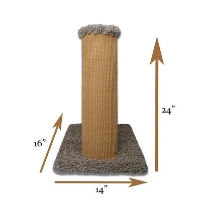 Show full view: Royal Cat Boutique 24-in Pyramid Cat Scratcher, Neutral slide 4 of 6