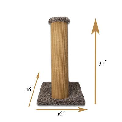 Show full view: Royal Cat Boutique 30-in Pyramid Cat Scratcher, Neutral slide 4 of 6