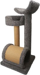 Royal Cat Boutique 41-in Cat Perch & Play Tunnel, Neutral