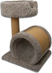 Royal Cat Boutique Cat Play Tunnel & Bed, Neutral