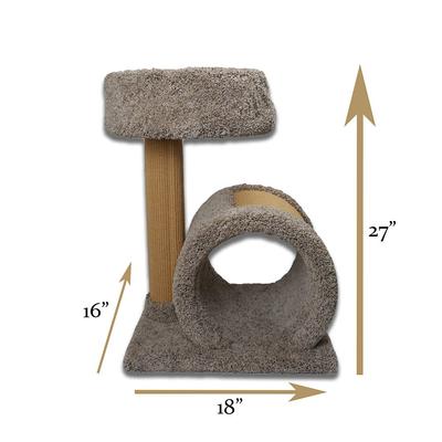 Show full view: Royal Cat Boutique Cat Play Tunnel & Bed, Neutral slide 4 of 6