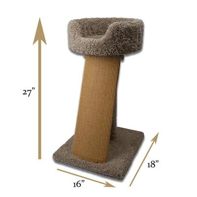 Show full view: Royal Cat Boutique Cat Scratching Pad & Bed, Neutral slide 4 of 6