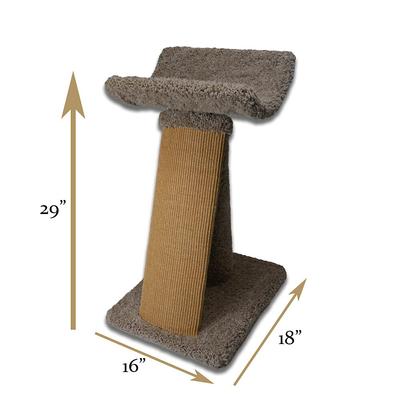 Show full view: Royal Cat Boutique Cat Scratching Pad & Perch, Neutral slide 4 of 5