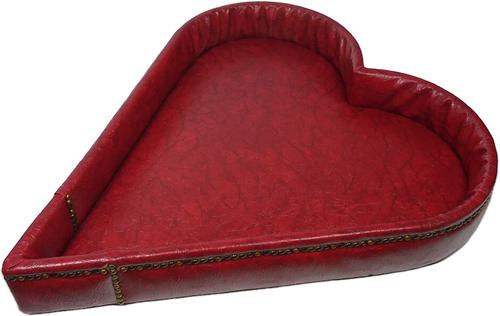 Show full view: Royal Cat Boutique Deluxe Royal Heart Bolster Dog Bed slide 1 of 6
