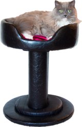 Royal Cat Boutique Hybernest Deluxe Luxury Bolster Cat Bed, Flame