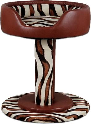 Show full view: Royal Cat Boutique Hybernest Deluxe Luxury Bolster Cat Bed, Honey Sahara slide 2 of 7