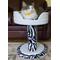 Show in main carousel: Royal Cat Boutique Hybernest Deluxe Luxury Bolster Cat Bed, Ivory Zebra slide 3 of 4