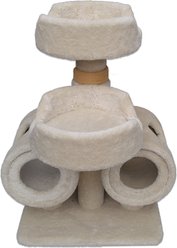 Royal Cat Boutique Hyperion Galactic 40-in Carpet Cat Tower, Neutral