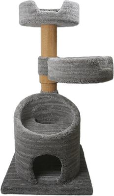Show full view: Royal Cat Boutique KB2 47-in Carpet Cat Tower, Neutral slide 2 of 6