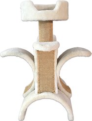 Royal Cat Boutique Lily-3 Flower 42-in Carpet Cat Tree