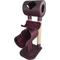 Show in main carousel: Royal Cat Boutique Luxury 54-in Faux-Leather Cat Tower, Burgundy  slide 3 of 4
