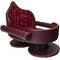 Show in main carousel: Royal Cat Boutique Royal Davenport Luxury Bolster Dog & Cat Bed, Burgundy  slide 1 of 4