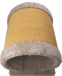 Royal Cat Boutique Scratching Cat Tunnel with Rim, Neutral slide 2 of 6