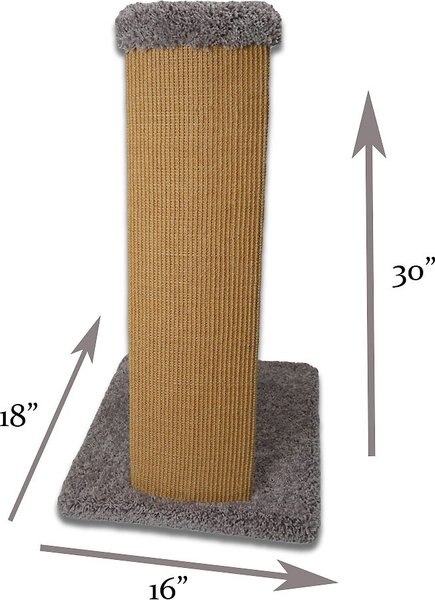 Royal Cat Boutique V-Pad 30-in Sisal Cat Scratching Post