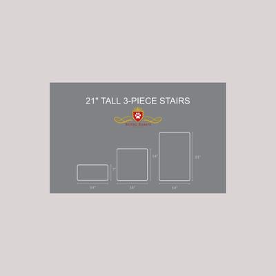 Show full view: Royal Ramps 2-Step Dog & Cat Stairs, Charcoal, 21-in slide 2 of 10