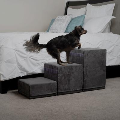 Show full view: Royal Ramps 2-Step Dog & Cat Stairs, Charcoal, 21-in slide 6 of 10