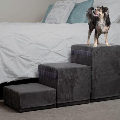 Show full view: Royal Ramps 2-Step Dog & Cat Stairs, Charcoal, 21-in slide 9 of 10