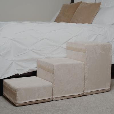 Show full view: Royal Ramps 2-Step Dog & Cat Stairs, Oyster, 21-in slide 4 of 10