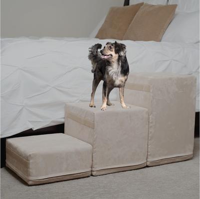 Show full view: Royal Ramps 2-Step Dog & Cat Stairs, Oyster, 21-in slide 9 of 10