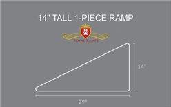 Royal Ramps Dog & Cat Ramp, Charcoal, 14-in slide 2 of 9
