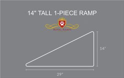Royal Ramps Dog & Cat Ramp, Platinum, 14-in slide 2 of 9