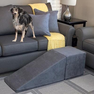 Show full view: Royal Ramps Extra Wide Dog & Cat Ramp & Landing, Charcoal, 14-in slide 5 of 10