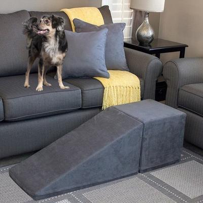 Show full view: Royal Ramps Extra Wide Dog & Cat Ramp & Landing, Charcoal, 14-in slide 8 of 10