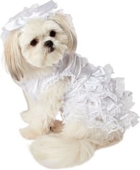 Rubie's Costume Company Bride Dog Costume, White, Medium