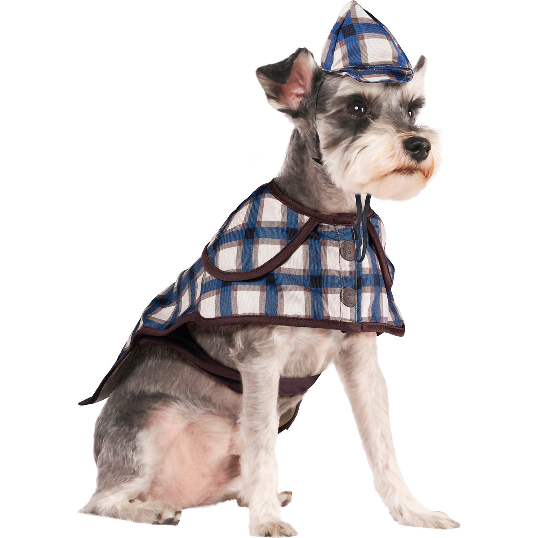 Rubie's Costume Company Detective Dog Costume, Brown, Small