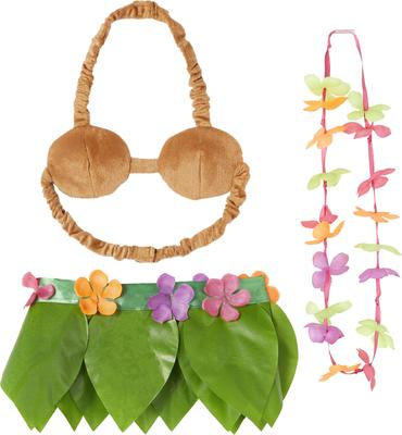 Show full view: Rubie's Costume Company Hula Girl Dog & Cat Costume, Large slide 3 of 9