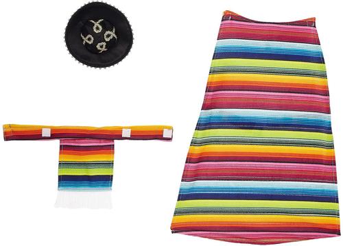 Show full view: Rubie's Costume Company Serape Dog & Cat Costume, Large slide 4 of 9