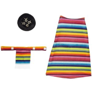 Rubie's Costume Company Serape Dog & Cat Costume, Medium