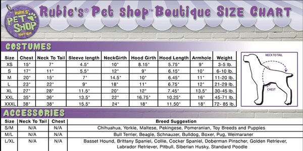 Show full view: Rubie's Costume Company Sushi Dog & Cat Costume, Medium slide 2 of 7