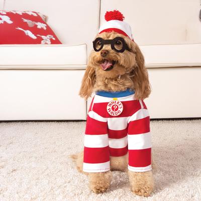 Show full view: Rubie's Costume Company Where's Waldo "Woof" Dog Costume, Small slide 7 of 10