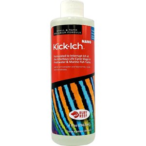 Ruby Reef Kick-Ich NANO Formula Aquarium Water Treatment, 8-fl oz bottle