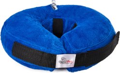Rucal Pets Inflatable Recovery Dog Collar, Blue, Small