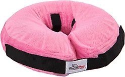 Rucal Pets Inflatable Recovery Dog Collar, Pink, Medium