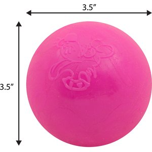 Ruff Dawg, Ball Tough Dog Chew Toy, Color Varies, 3.5-in
