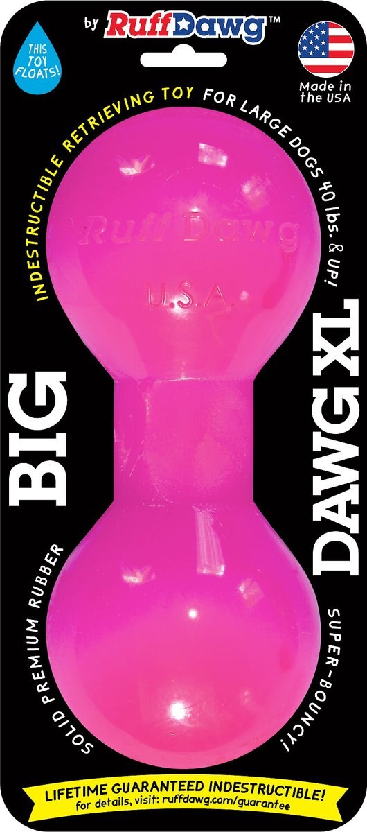 Ruff Dawg, Big Dawg Barbell Tough Dog Chew Toy