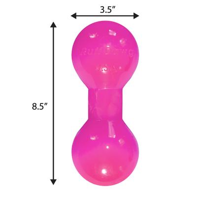 Show full view: Ruff Dawg, Big Dawg Barbell Tough Dog Chew Toy, X-Large slide 2 of 6