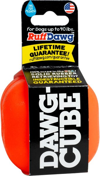 Ruff Dawg Dawg-Cube Tough Dog Toy