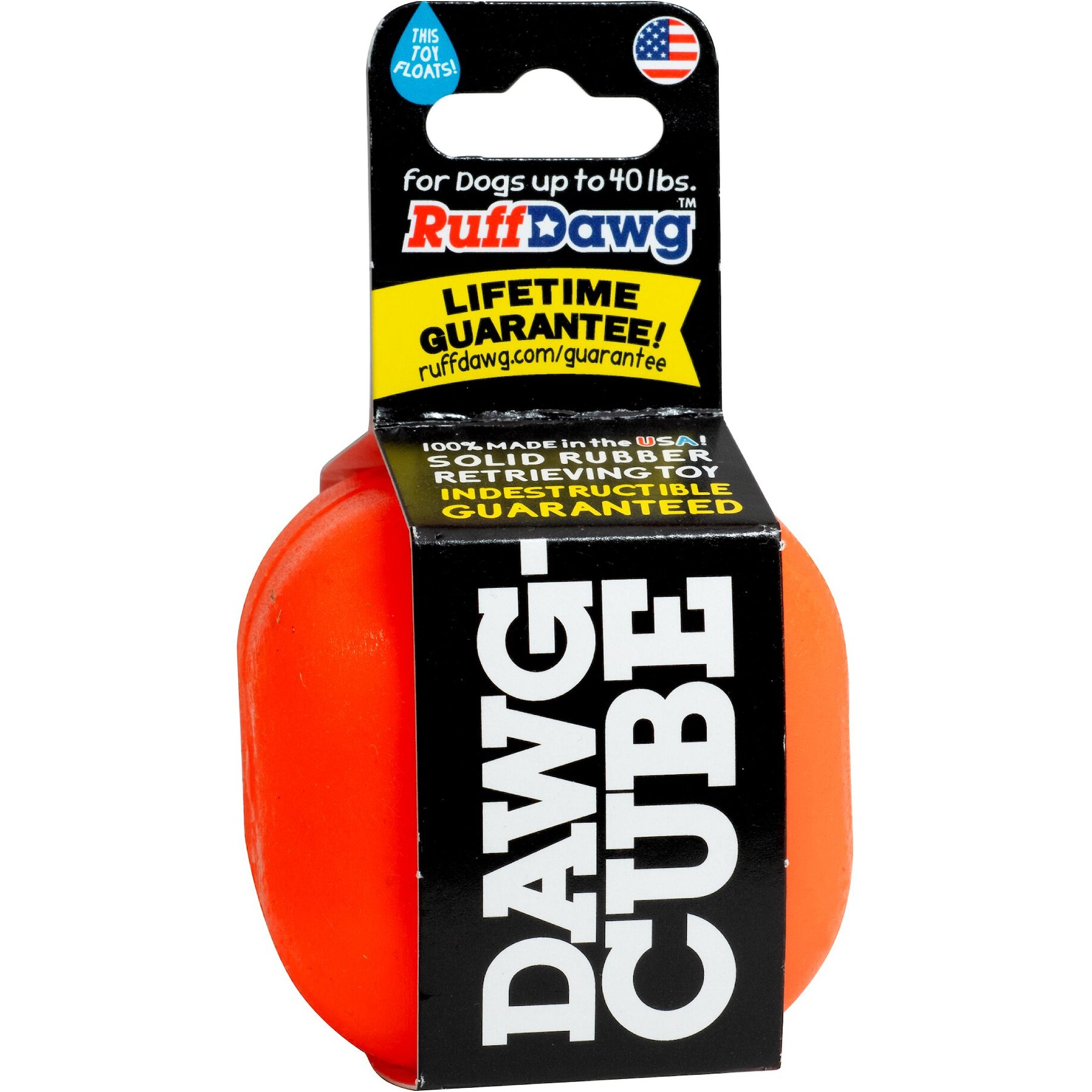 Ruff Dawg Dawg-Cube Dog Chew Toy, Color Varies, Medium