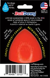 Ruff Dawg Dawg X Dog Toy, Orange, Regular slide 2 of 4